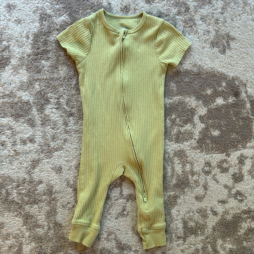 Cloud island green one piece zippy